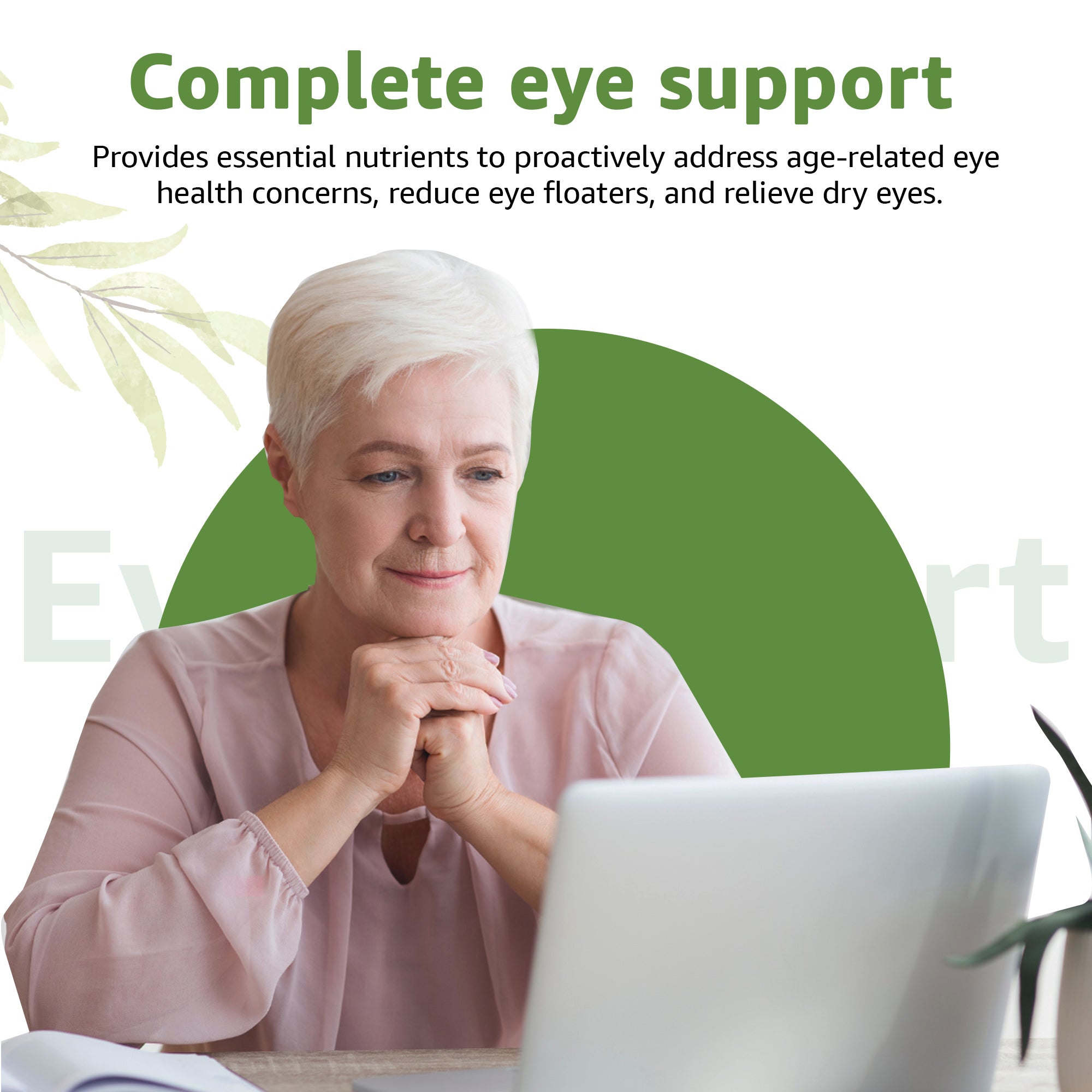 EyeCare Natural Organic Eye Care Supplement Eye Care, Eye Support Bodymune