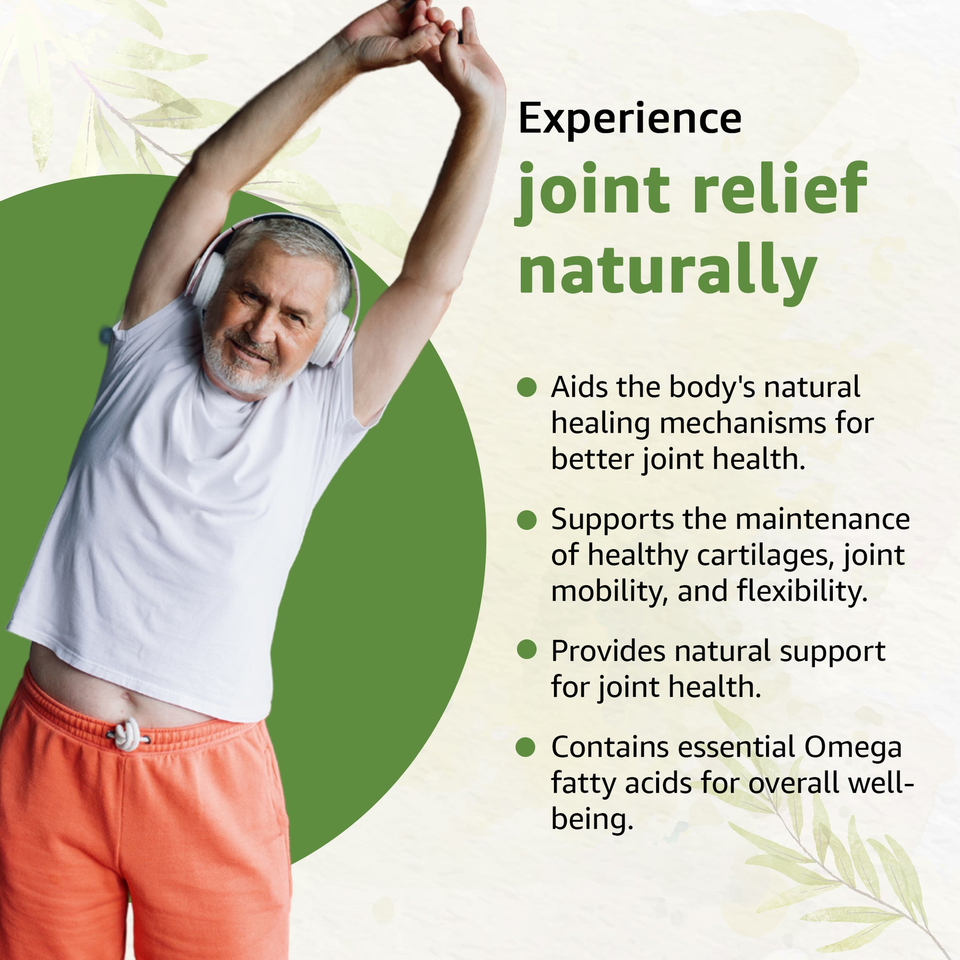 Bodymune Advanced JointRelief | Organic Joint Health Supplement