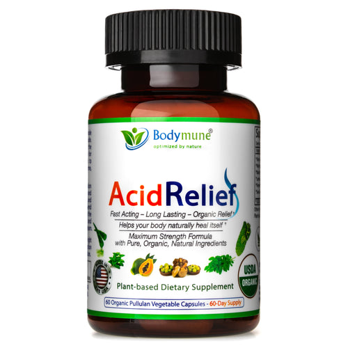 AcidRelief Natural Organic Acid Relief Supplement