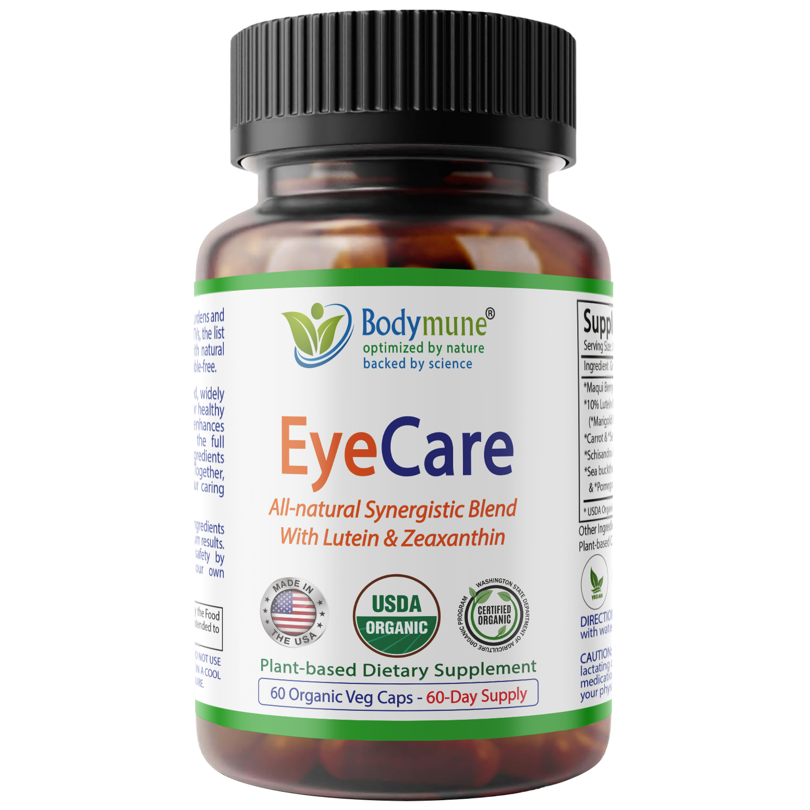 Bodymune Advanced EyeCare | Organic Eye Health Supplement