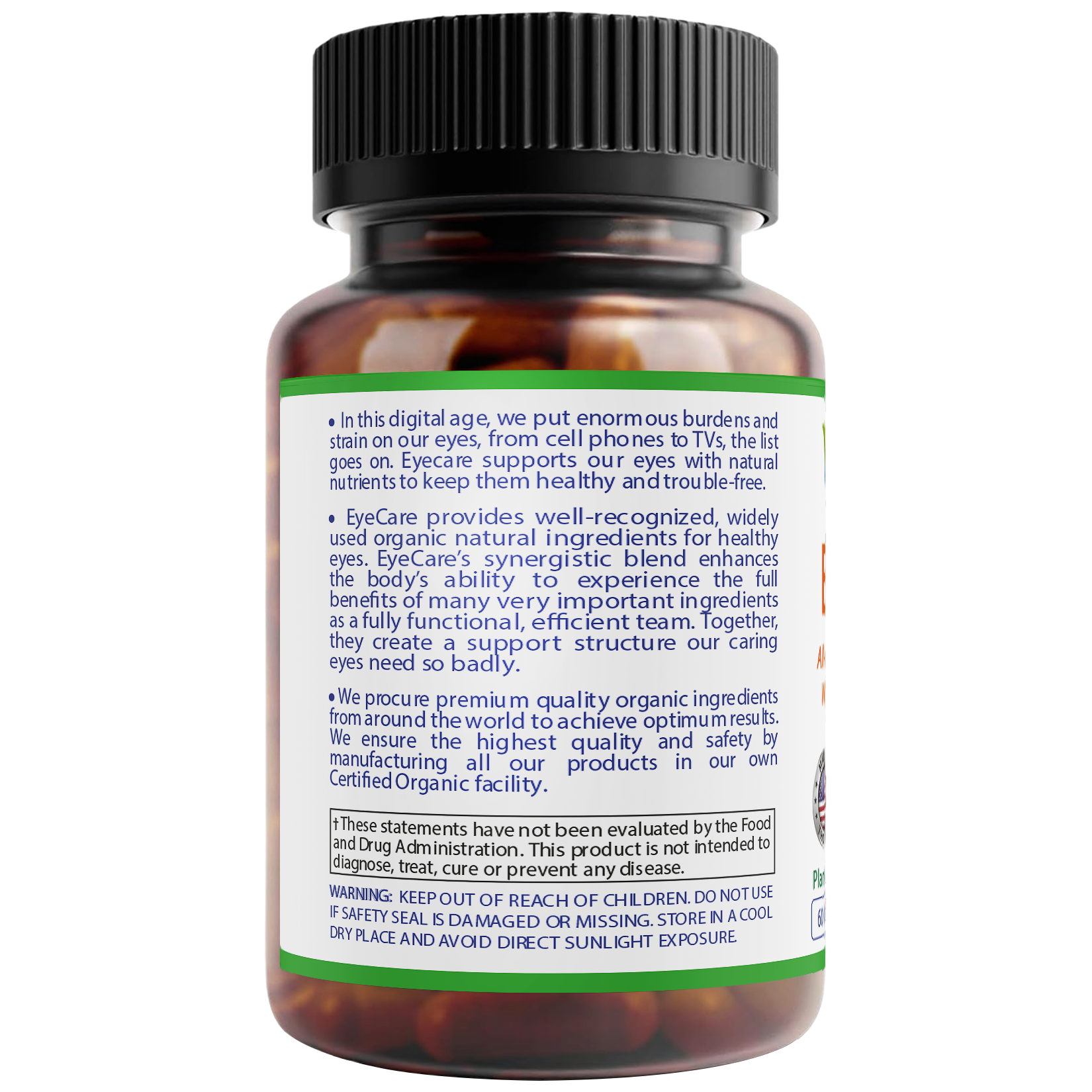 Bodymune Advanced EyeCare | Organic Eye Health Supplement