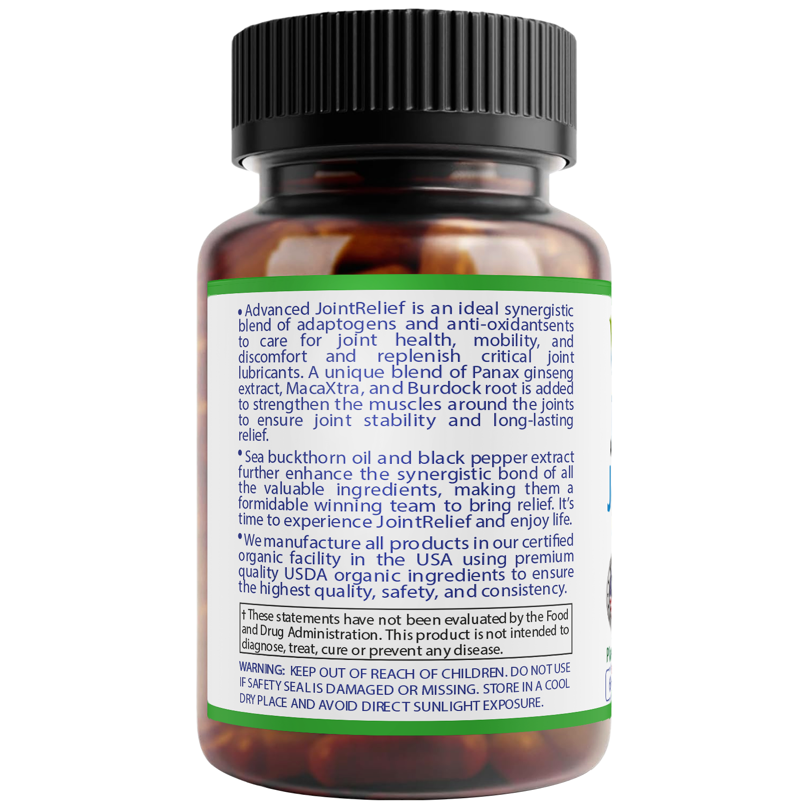 Bodymune Advanced JointRelief | Organic Joint Health Supplement