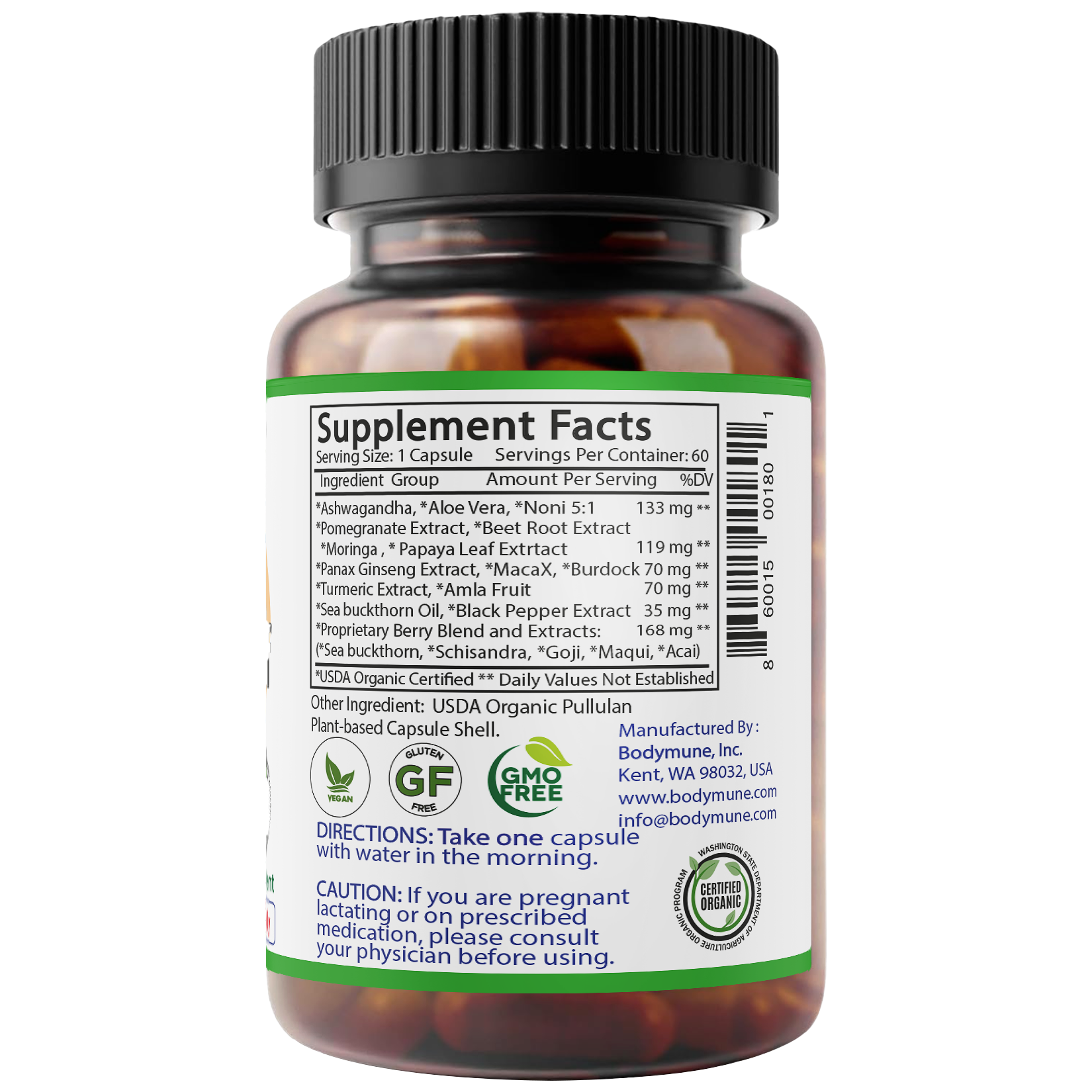 Bodymune Advanced JointRelief | Organic Joint Health Supplement