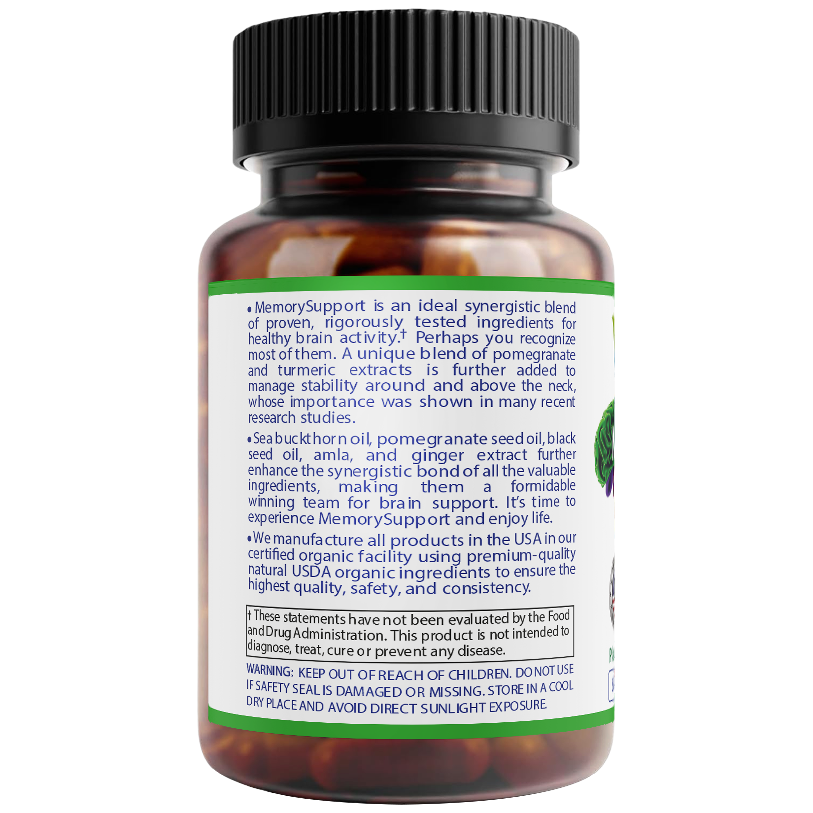 Bodymune Memory Support | Organic Memory Supplement