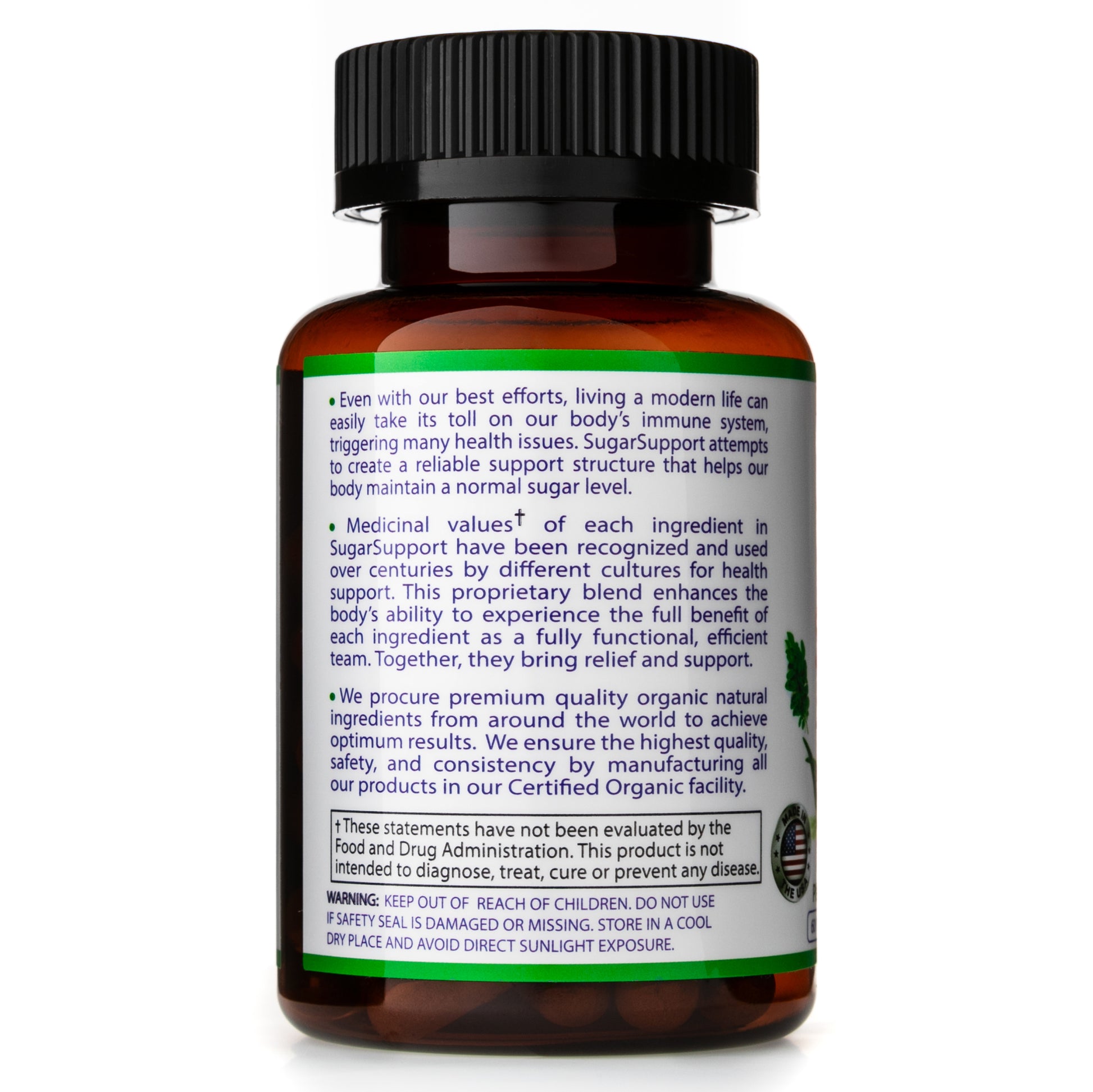 Bodymune SugarSupport | Organic Blood Glucose Supplement