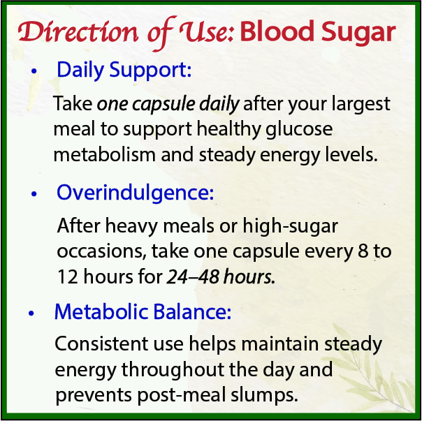 Bodymune Blood Sugar Blend | Organic Blood Glucose Supplement