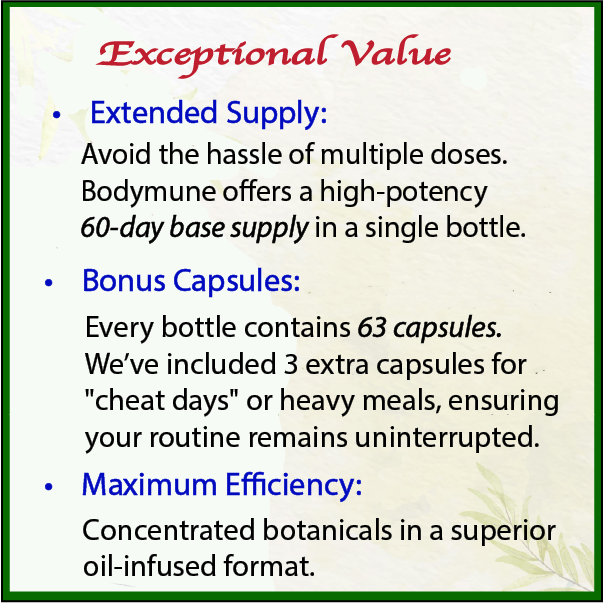 Bodymune Blood Sugar Blend | Organic Blood Glucose Supplement