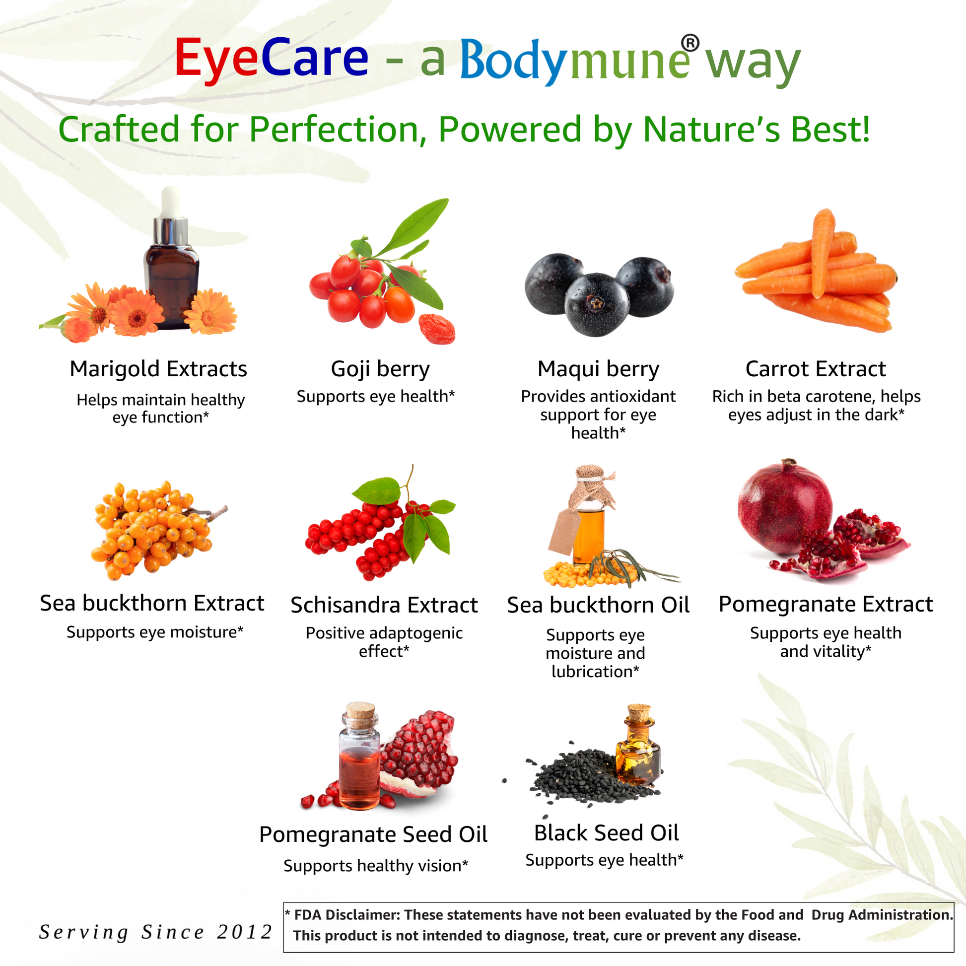 Bodymune Advanced EyeCare | Organic Eye Health Supplement