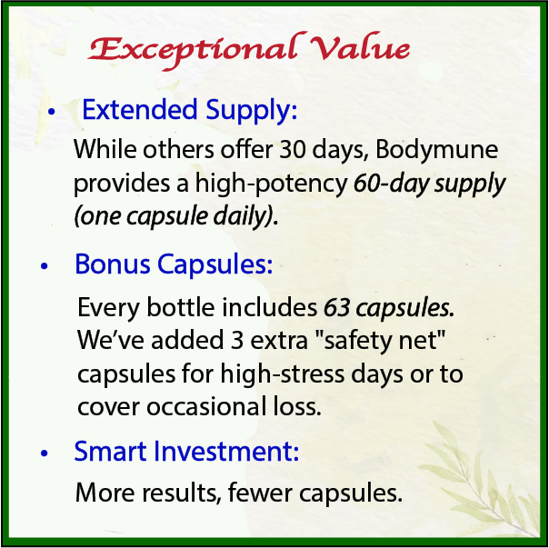 Bodymune Heart Health Blend | Herbal Support for Cholesterol