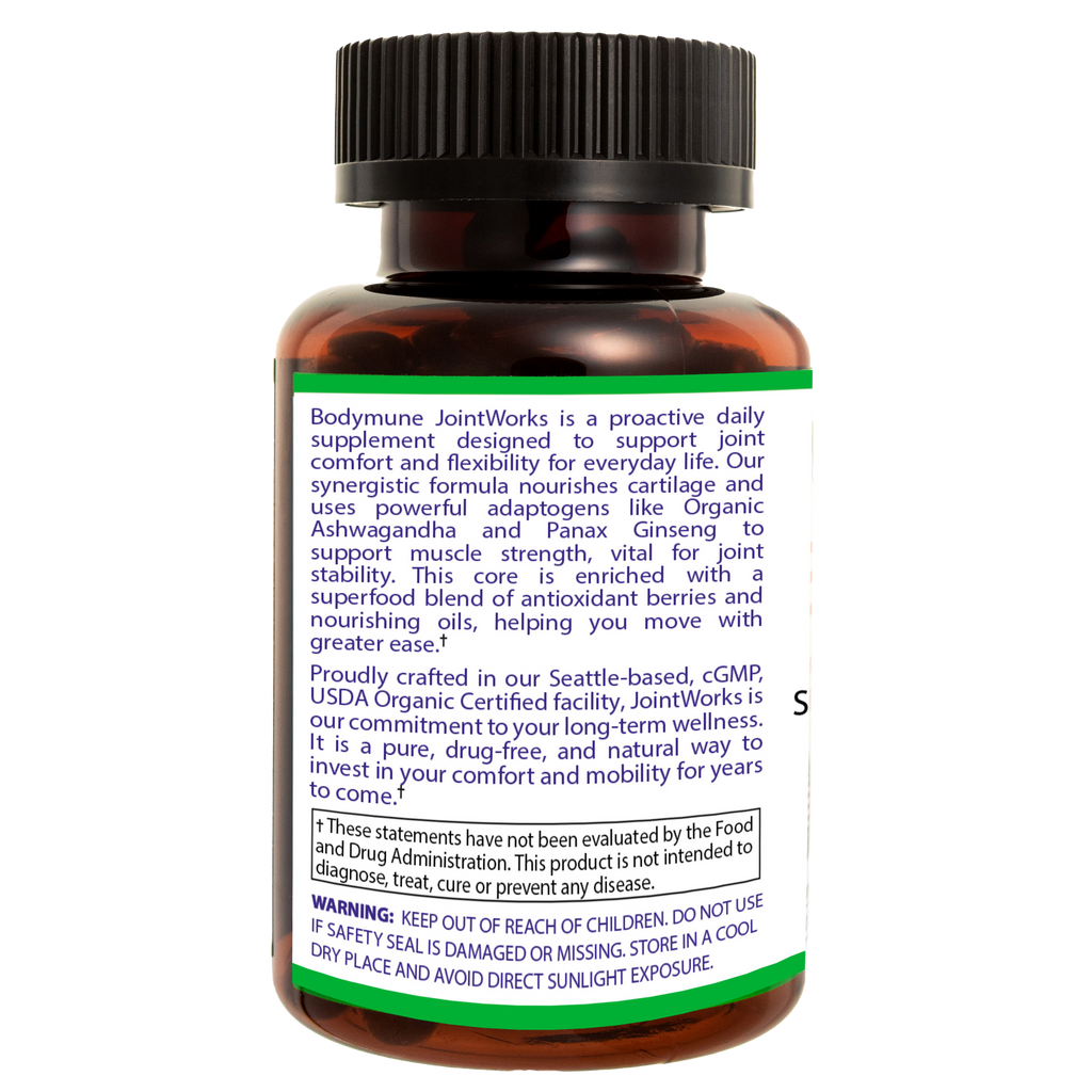 Bodymune Advanced JointWorks | Organic Joint Health Supplement