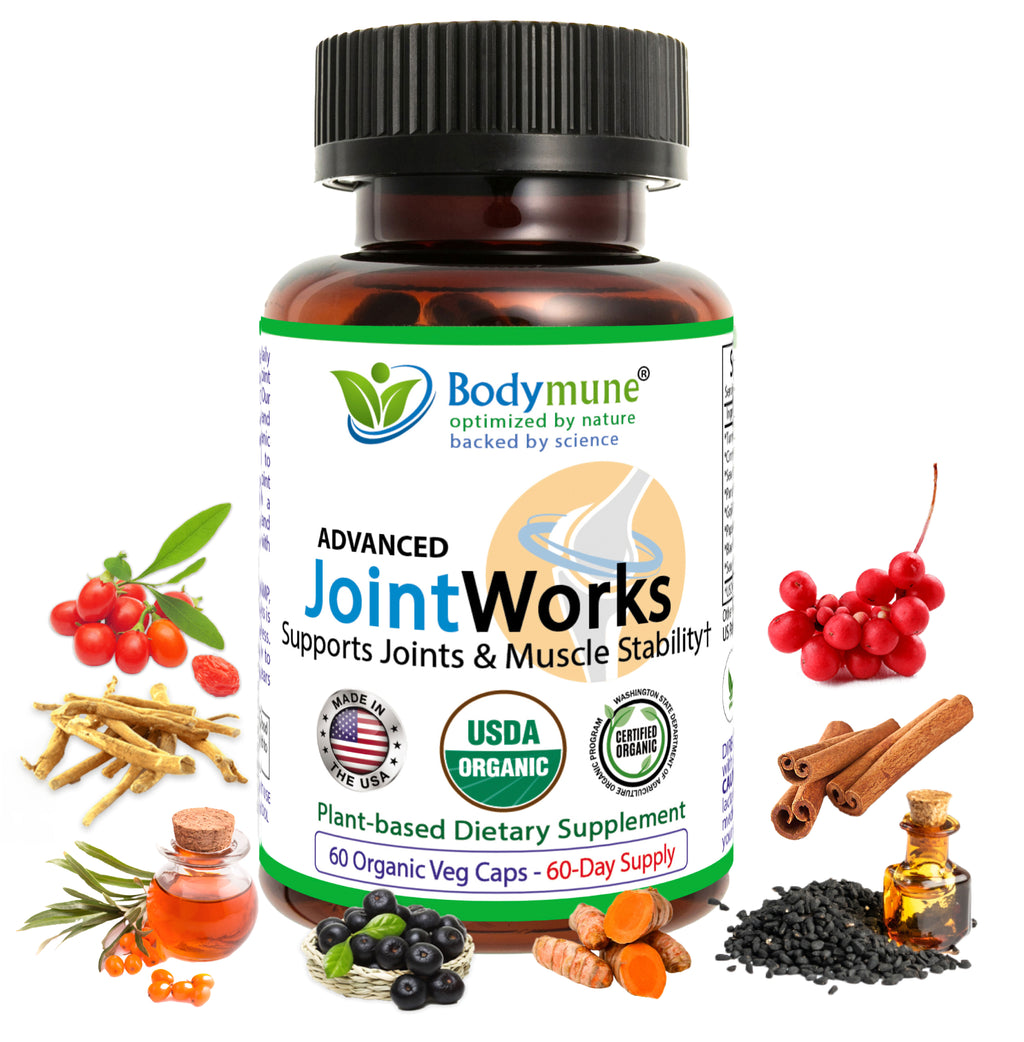 Bodymune Advanced JointWorks | Organic Joint Health Supplement