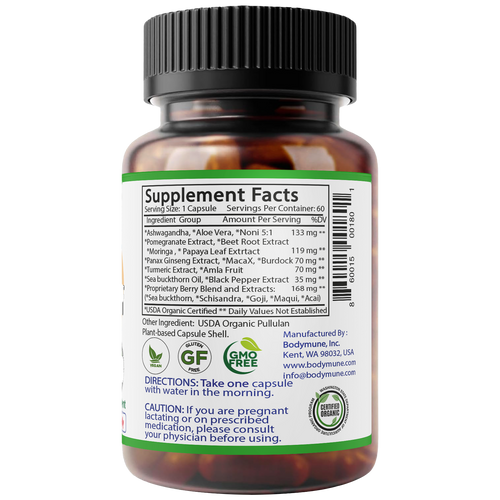 Bodymune Advanced JointRelief | Organic Joint Health Supplement