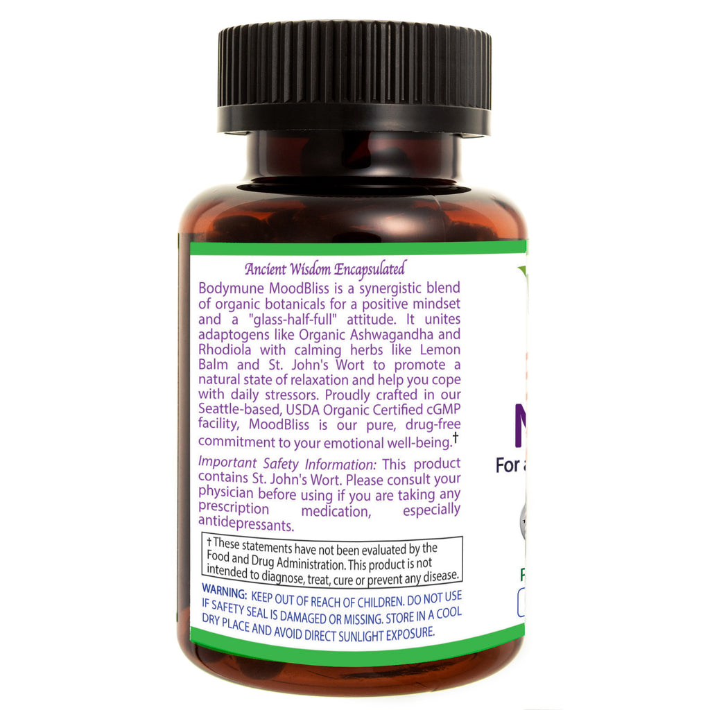 Bodymune MoodBliss | Organic Mood Supplement