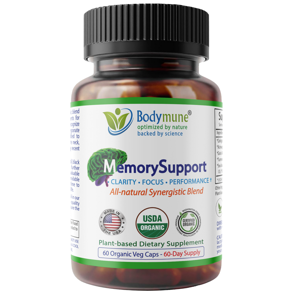Bodymune Memory Support | Organic Memory Supplement