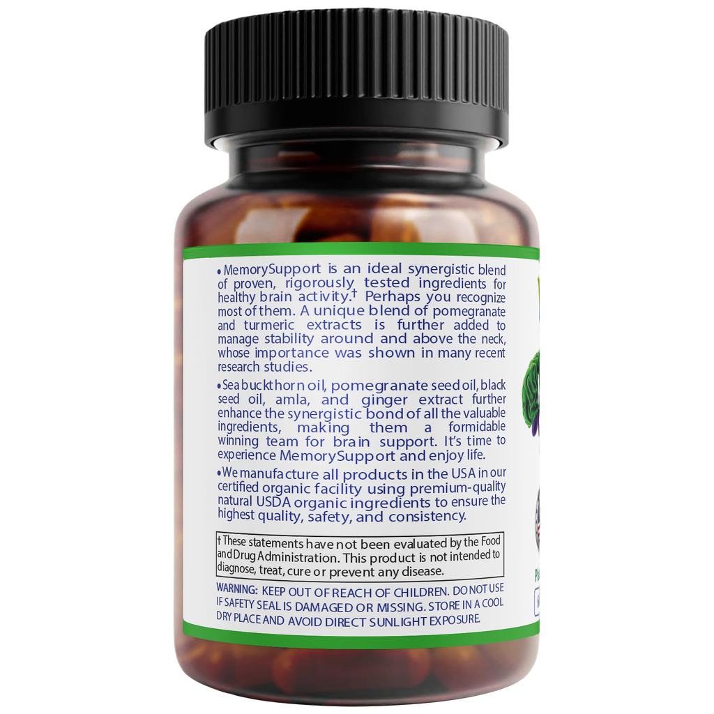 Bodymune Memory Support | Organic Memory Supplement