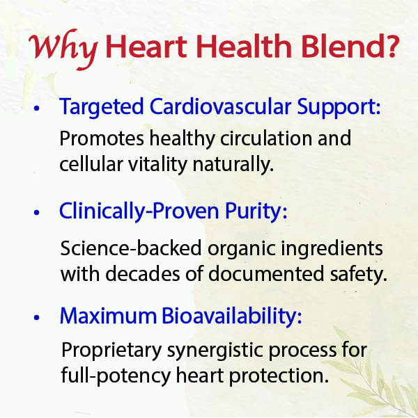 Bodymune Heart Health Blend | Herbal Support for Cholesterol