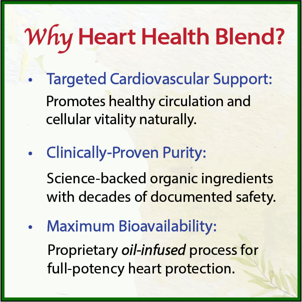Bodymune Heart Health Blend | Herbal Support for Cholesterol